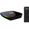 Smart Decoder Android 12 Smart TV Box 8K Ultra HD con Telecomando - 128GB