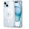 ESR Cover Magnetica per iPhone 15, Compatibile con MagSafe, Custodia Trasparente