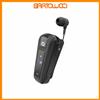 SBS TEROLLCLIPBTK Auricolare Wireless con roller clip Colore nero