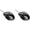 Trust Voca Mouse con Filo, Forma Confortevole, 800-2400 DPI, Cavo USB 1,6 m, Plu