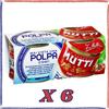 Mutti Polpa di Pomodoro 100% Italiano in Pezzi Finissimi (12 Lattine da 210g)