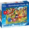Ravensburger Winnie The Pooh 60 Piece Giant Floor Jigsaw Puzzle for Kids Age 4 Y