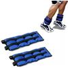 Pesi Caviglie Polsi 2 KG CIASCUNO SPORT FITNESS POLSIERE CAVIGLIERE COPPIA 4Kg
