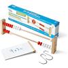 hand2mind-93440 - Abaco colorato con 20 Perline, magentic Rekenrek, per Bambini, conteggio in Legno, manipolazioni Matematiche, per Imparare a contare e Numeri (Set da 1)