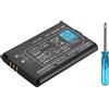 Batteria Compatibile Per Nintendo 2DS 3DS Switch Pro Controller 1300 mAh CTR-003