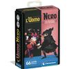 Clementoni - L'Uomo Nero Versione Tascabile, Mazzo di 66 Carte, per Bambini 4+ A