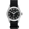 Hamilton Orologio Hamilton Khaki Field al quarzo quadrante nero 50M H69401430 unisex
