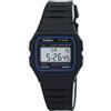 Casio Orologio Casio al quarzo cronografo resistente all'acqua F-91W-1SDG da uomo
