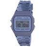 Casio Orologio Casio Youth al quarzo grigio resistente all'acqua F-91WS-8 da donna