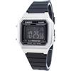 Casio Orologio Casio al quarzo cronografo quadrante nero 50M W-217HM-7BV da uomo
