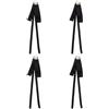4 Pack Spilla Fiocco Accessori Di Abbigliamento Al Collo Per Donna