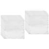 2 Pack Fazzoletti Quadrato Fazzolettino Da Taschino Uomo Fazzoletto Poliestere