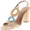 Cecil Capri Calf - Sandali Con Tacco Sabbia - Donna Scarpe Sandali Tacco