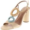 Cecil Capri Calf - Sandali Con Tacco Sabbia - Taglia 38 Scarpe Donna Sandali