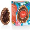 Venchi - Uovo di Cioccolato Mignon Nocciolato al Latte, 70 Gr, con Granellone di Nocciola Piemonte IGP, Senza Glutine, Collezione Pasqua Venchi, Idea Regalo
