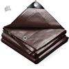 Telo Impermeabile Occhiellato 4x6 Esterno PVC PE Copertura Barche Legno Piscina