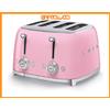 Smeg TSF03PKEU Tostapane, 2000W, 6 Programmi, 4 Scomparti, Rosa