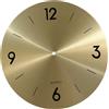 High Quality Elevate Your Wall Orologi da parete 11 pollici numerici arabi oro metallo quadra
