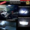 AUP KIT FULL LED INTERNI PER FIAT PUNTO EVO ANTERIORE + POSTERIORE + BAGAGLIAIO