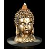 Testa di Buddha Riflusso Porta Coni D'Incenso - Feng Shui Räucherwerkhalter Deco
