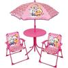 Fun House FUN HOUSE PAT'PATROUILLE Mobili da giardino - 1 tavolo 46xø46 cm, 2 se