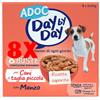 ADOC 8 X ADOC Cibo per Cani Piccoli con Manzo - 8 Buste da 100 Grammi