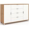 Sarmog QUADRANTE 775 Madia Rovere cadiz e Bianco neve (135cm)