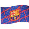 Hy-Pro Bandiera ufficiale del Barcellona, 1,5 x 0,9 m, striscione nazionale di calcio in poliestere per casa e partite, attrezzatura per tifosi con grande stemma e dettagli Barca rossi e blu