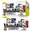 Andowl SISTEMA VIDEOSORVEGLIANZA 4K WIFI NVR + 4 CAMERE WIRELESS SICUREZZA CASA/NEGOZIO
