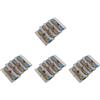 Set of 4 Nastro Audiocassetta Vuoto Cassette Vergini Registrabili