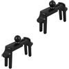 2 PCS Porta Cellulare Universale Per Auto Supporto Telefono Bocchette Tonde