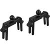 2 Pack Supporto Per Telefono Con Sfiato Auto Staffa Porta Bocchette Tonde