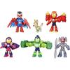Marvel Hasbro Marvel Iron Man e i suoi fantastici amici confezione Avengers in armatura
