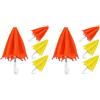 2 Pack Ombrello Pioggia Mini Ombrelli Piccoli Giocattolo Miniombrello