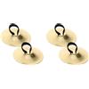 2 Pairs Strumento Dito Piccolo Piatti Per Suonare Strumenti Dita Piccole Mano