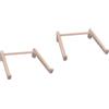 2 Pieces Supporto Per Pc Portatile Laptop Da Scrivania Alzate in Legno