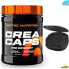 SCITEC NUTRITION SCITEC Creatine Caps 250 Capsule di Pura Creatina Monoidrato + PORTAPILLOLE