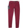 Frankie Morello Jeans Donna Skinny Bordeaux Rosso Cotone Stretch 5 Tasche W25