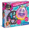 Clementoni- Crazy Chic-Lovely Make Up: Panda-Trousse, Trucchi Sicuri E Anallergi