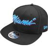 New Era Miami Heat Script Black Teal Fucsia Snapback Cap 9fiftyOSFA Limitata