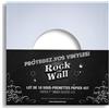 ROCK ON WALL Buste di Carta per (7") (Bianco) (10 Pz.) 45T