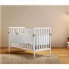 Pali Lettino infanzia FLIPPY (126,5x65x96cm) Bianco 0127FLIPPYBS