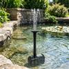 Pompa Solare per Laghetto, Pompa Sommergibile per Fontana 12V-24V