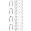 Set of 2 Chiodo Di Ferro Chiodi Da Giardino U Pali Forma Per Il Terreno