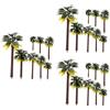 3 Pieces Alberi Mini Per Lavoretti Palma Artificiale Finta