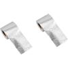 2 Rolls Nastro Alluminio Alte Temperature Adesivo Termico Isolante