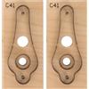 2 pezzi porta occhiali fustellatura in legno porta occhiali fai da te