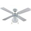Vinco Ventilatore Da Soffitto Lampadario Con Luci 4 Pale 55W 3 Velocità - 70912