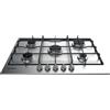INDESIT INCASSO PIANO COTTURA A GAS 5 FUOCHI ACCIAIO INOX CON SICURGAS INDESIT THP752IX/I 1