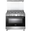ELBA CUCINA A GAS 5 FUOCHI PORTABOMBOLA 90X60 DE LONGHI MX965M